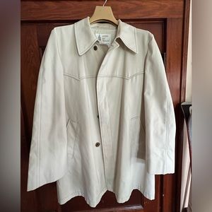 London fog, long western style jacket